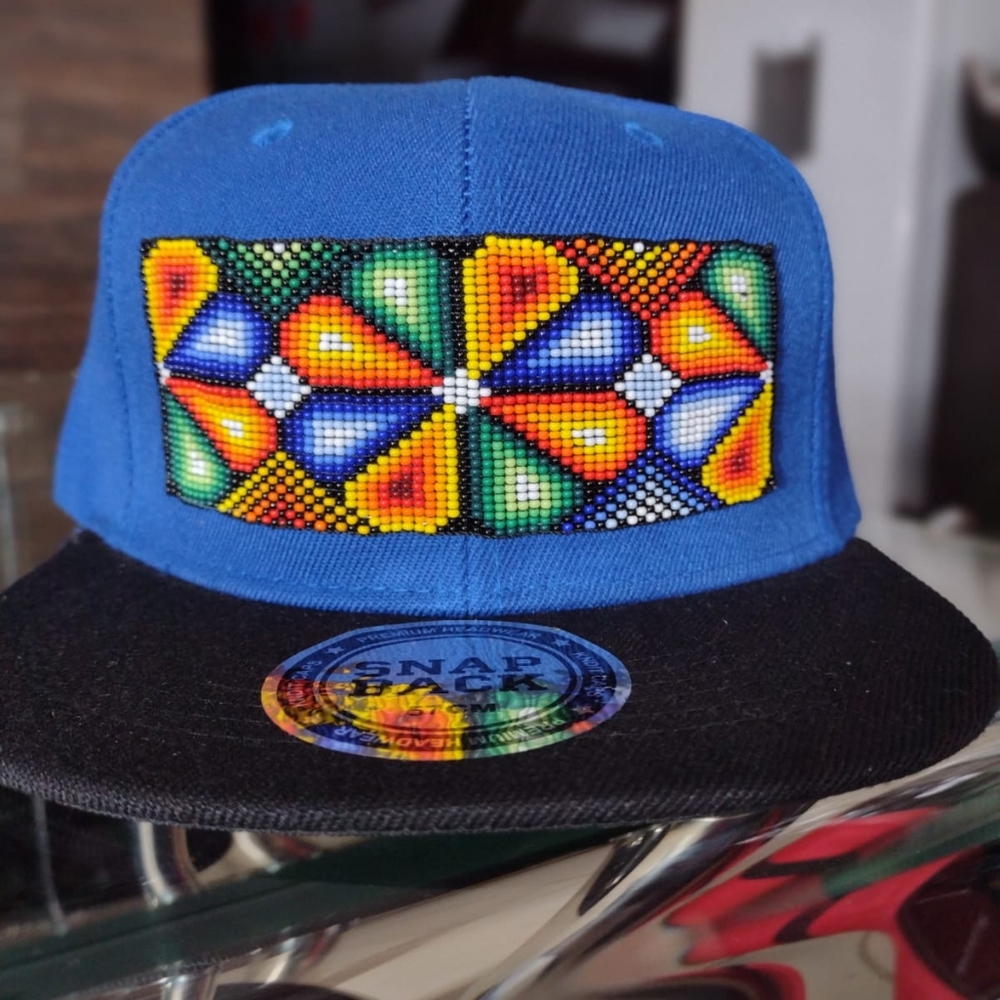 Artesanal handmade hat. Beatiful hats made by Mexicans indigenous artist